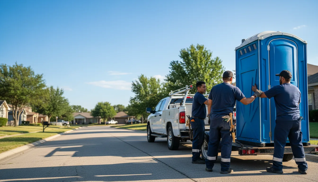 Portable Toilet Rental in Mulberry, AR near me